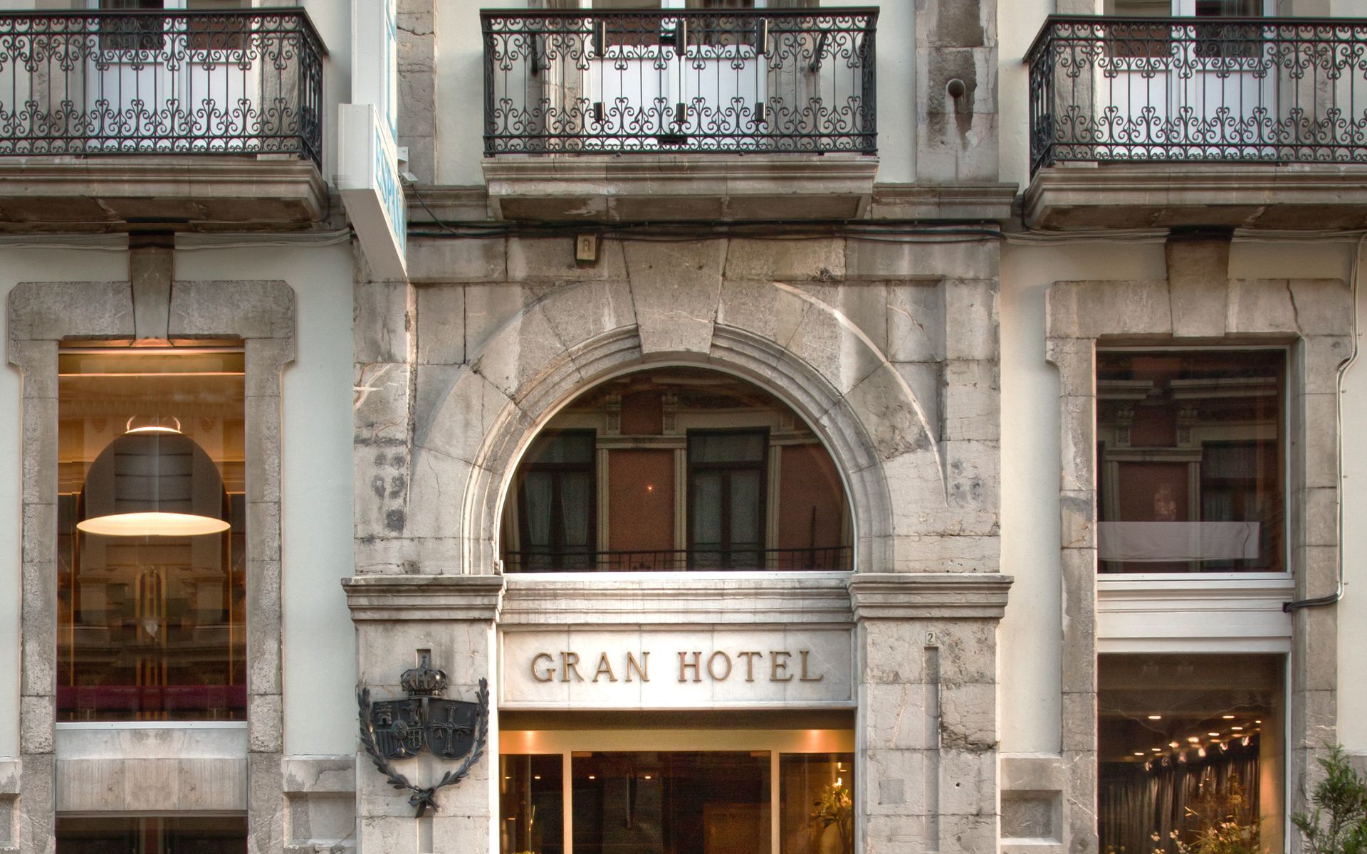 Gran Hotel Espana Oviedo Exteriér fotografie