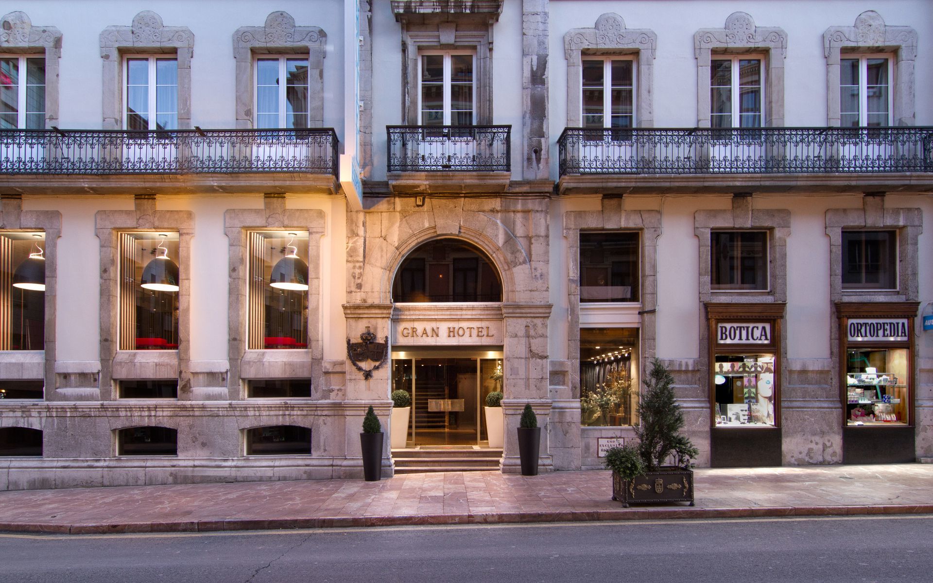Gran Hotel Espana Oviedo Exteriér fotografie